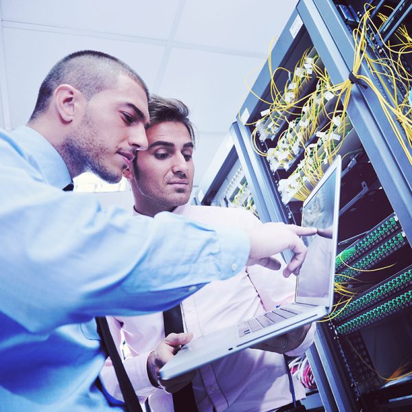 it enineers in network server room